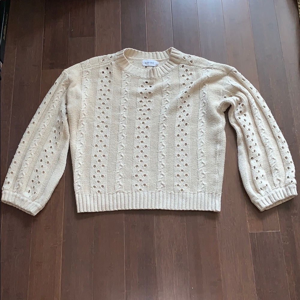 Line + Dot sweater in a size small
